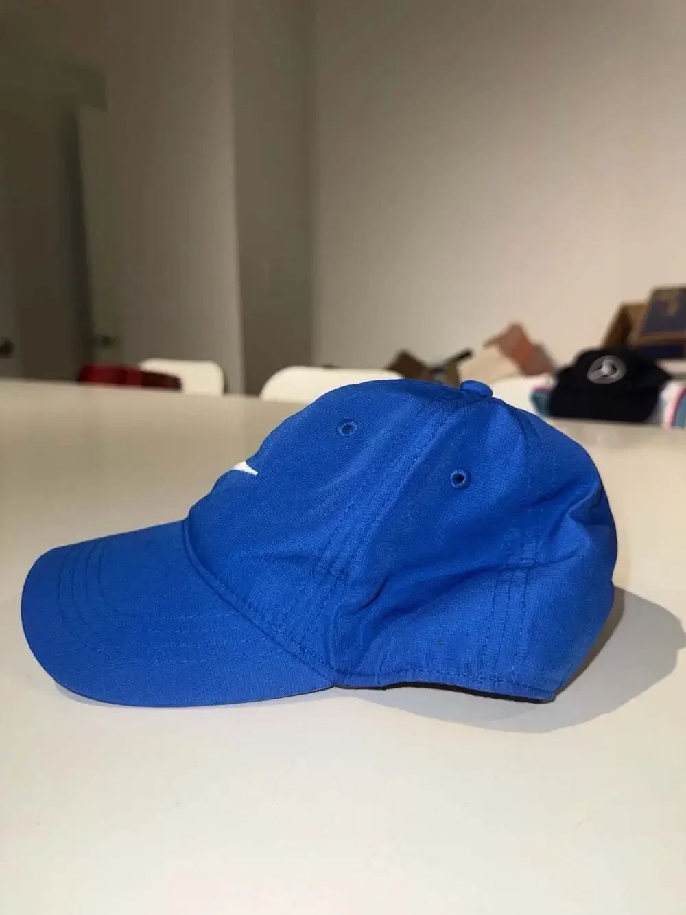 Nike Dri-FIT Child Adjustable Baseball Cap Blue